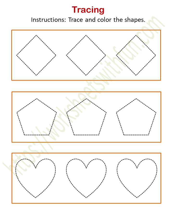 course mathematics preschool topic tracing worksheets